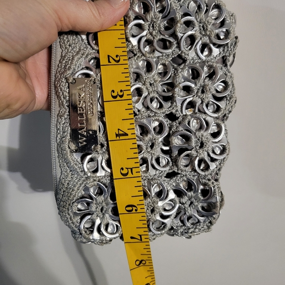 HANDMADE WALLESKA SODA TAB CLUTCH WRISTLET - Picture 7 of 9